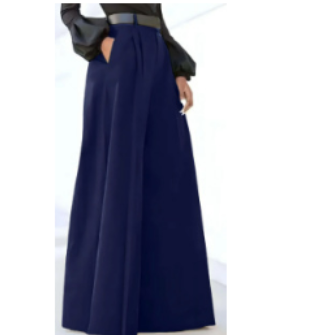 Femme Pantalon large – style moderne et confort fluide