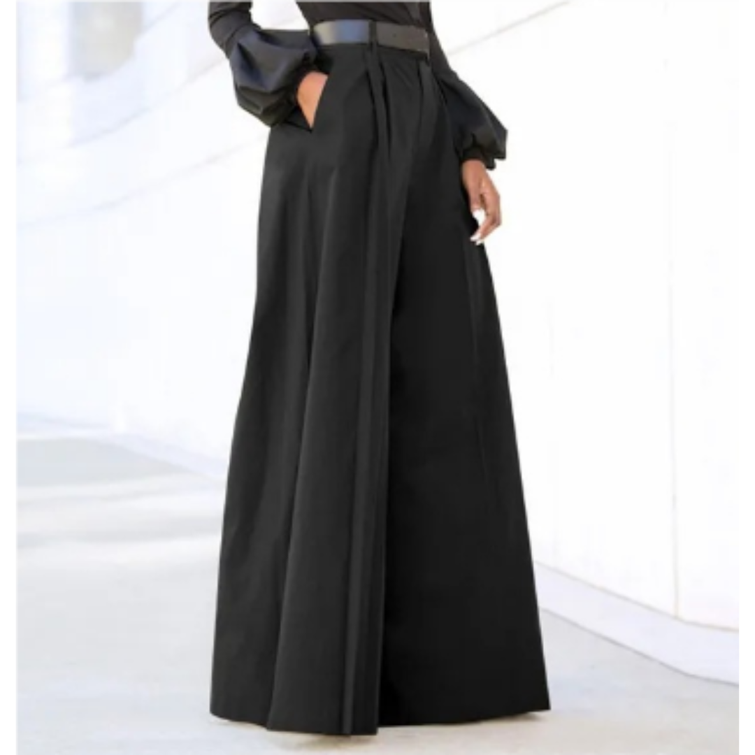Femme Pantalon large – style moderne et confort fluide