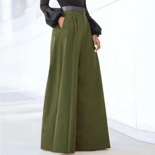 Femme Pantalon large – style moderne et confort fluide