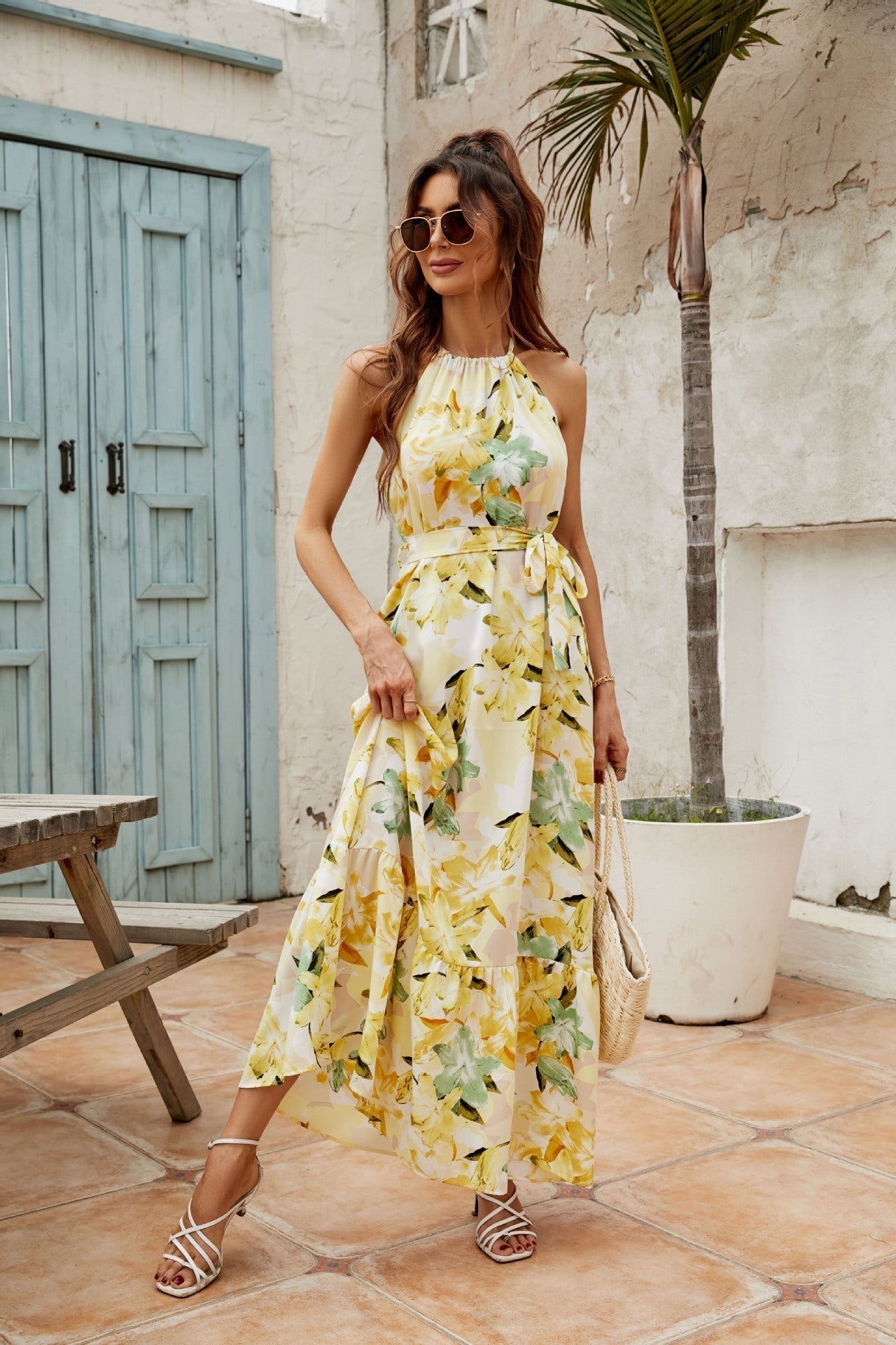 Robe Longue Femme | Robe D'été Longue Pour Été | Marie-5